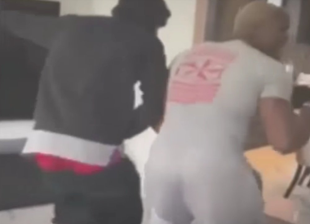 Pogba en mode danseur. Captura