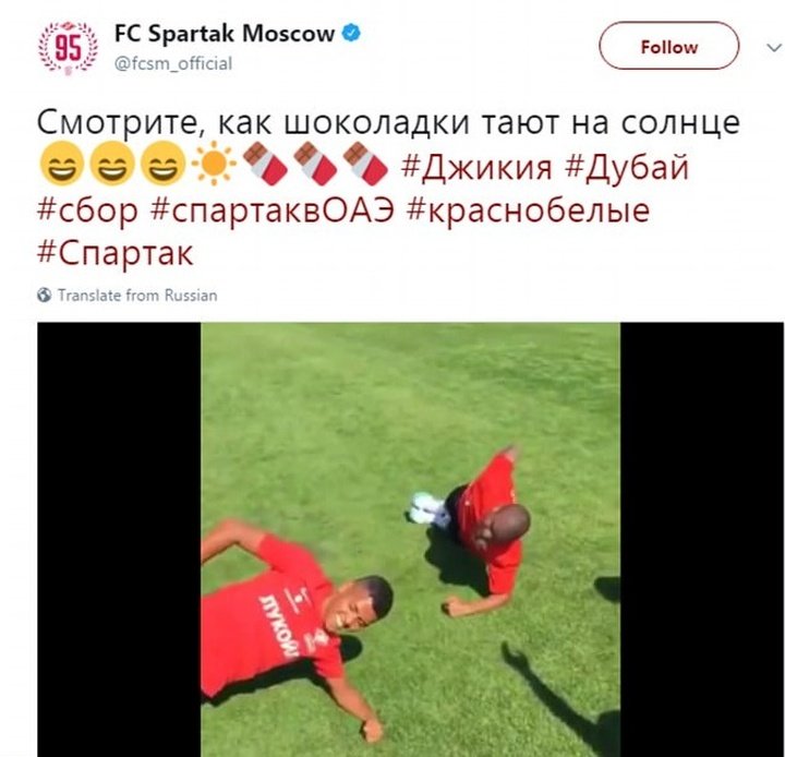 La ridícula multa por racismo al Spartak de Moscú