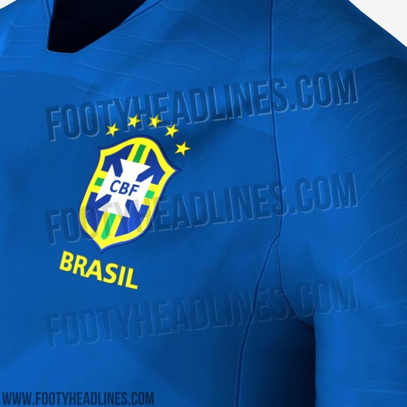 Esta é a camisa alternativa do Brasil para a Copa do Mundo