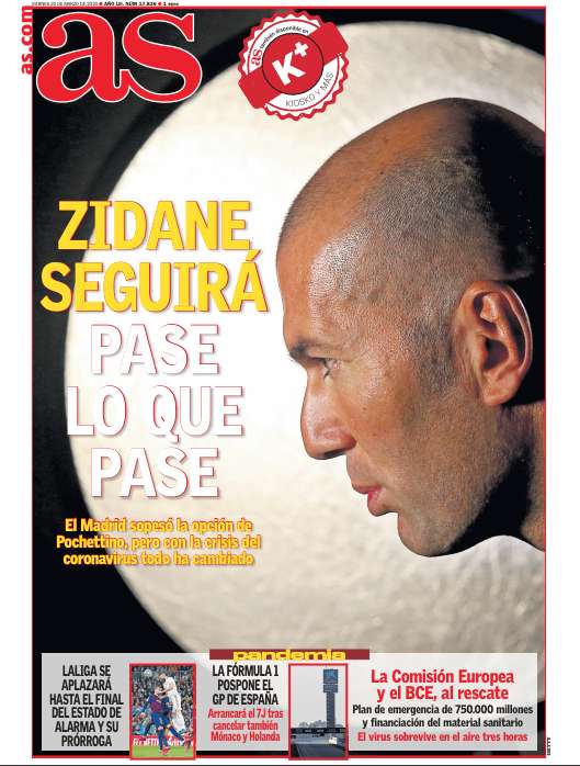 El Madrid decide contar con Zidane gane o no gane títulos