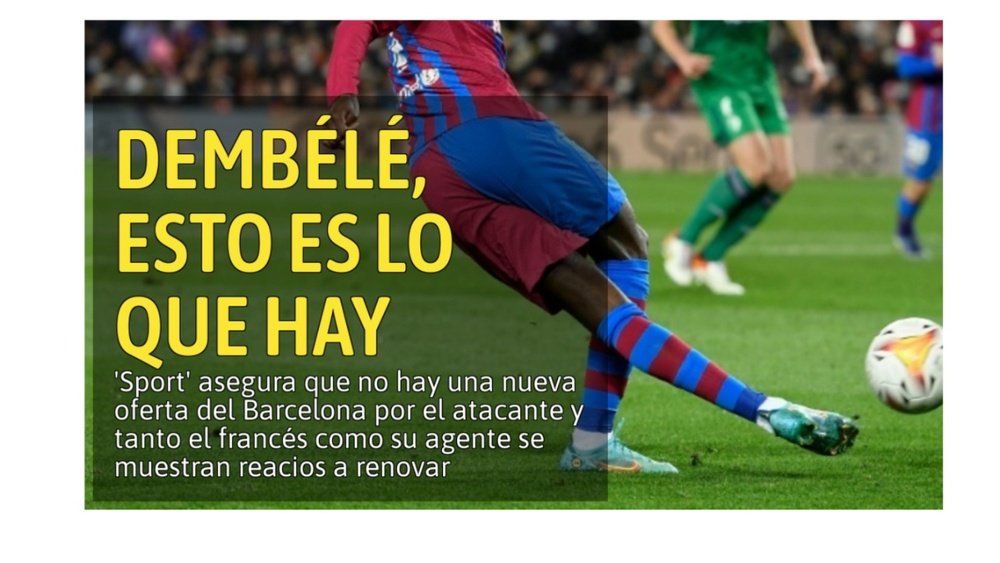 ¡La portada BeSoccer del 28-06-22! BeSoccer