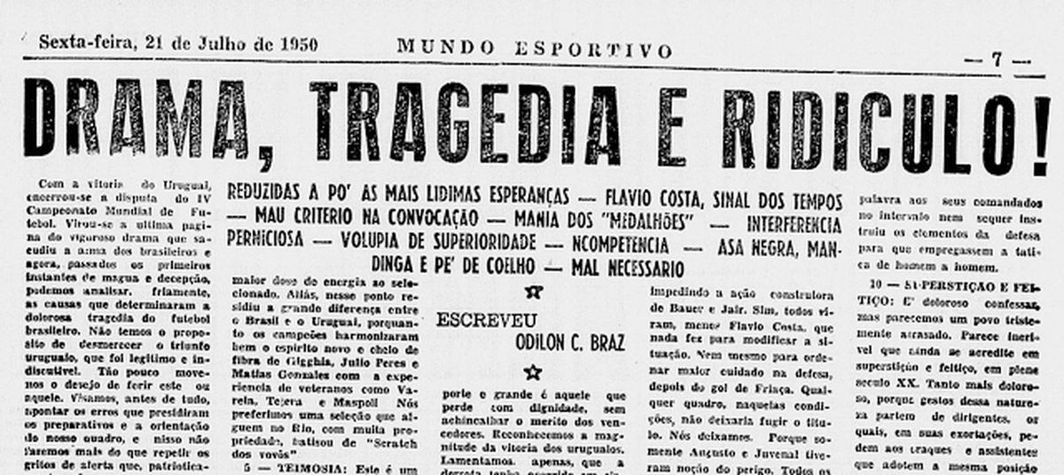 1950: 'Maracanazo' con el mundo en cenizas