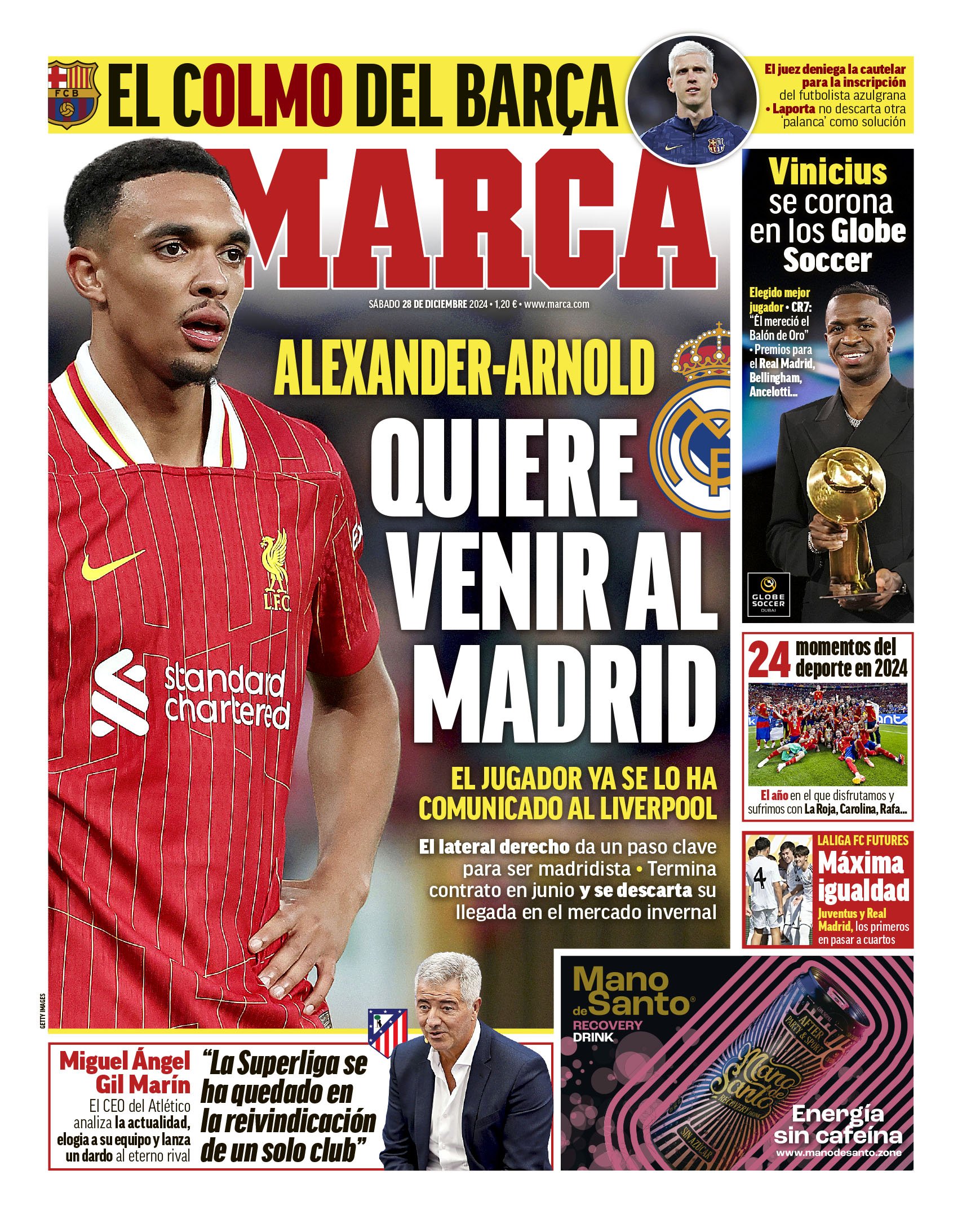 Portada de Marca del 28-12-2024