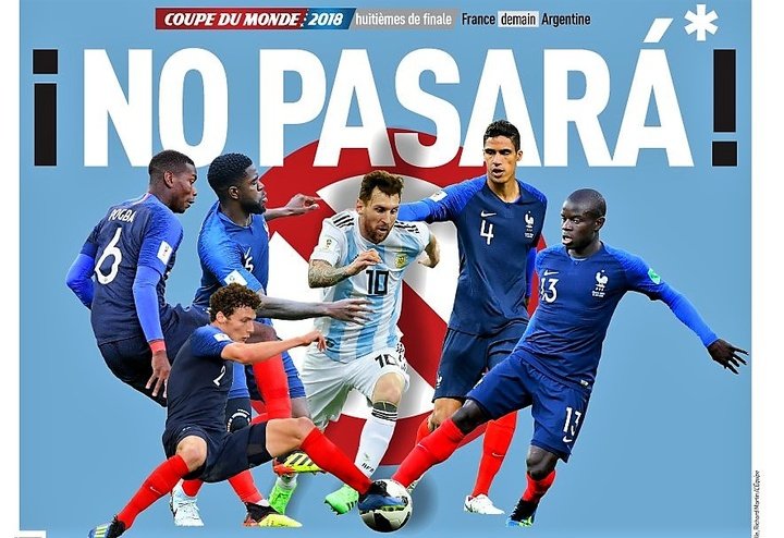 French press warns Messi: 'Thou shalt not pass'