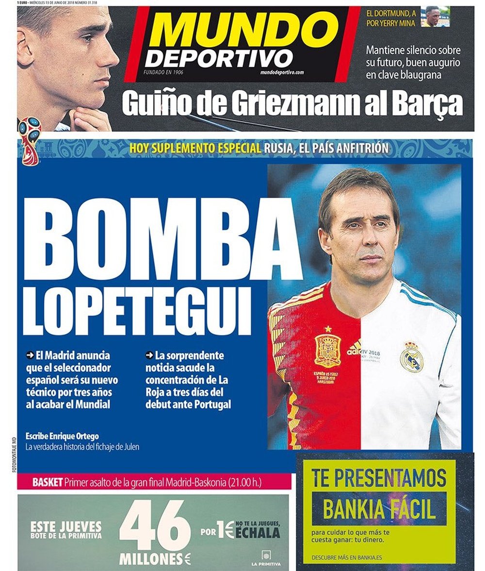 Jornal 'Mundo Deportivo' 13-06-18.MD
