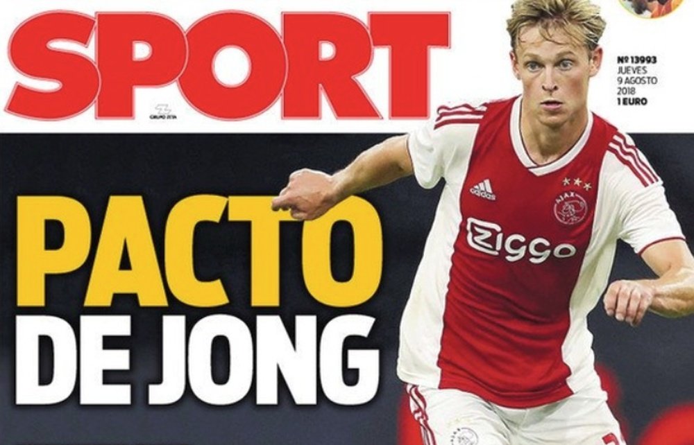 De Jong se rapproche du Barça. Sport