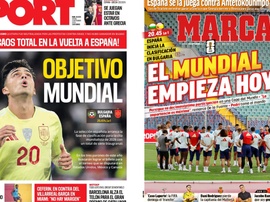 Portadas de la prensa deportiva del 04-09-25