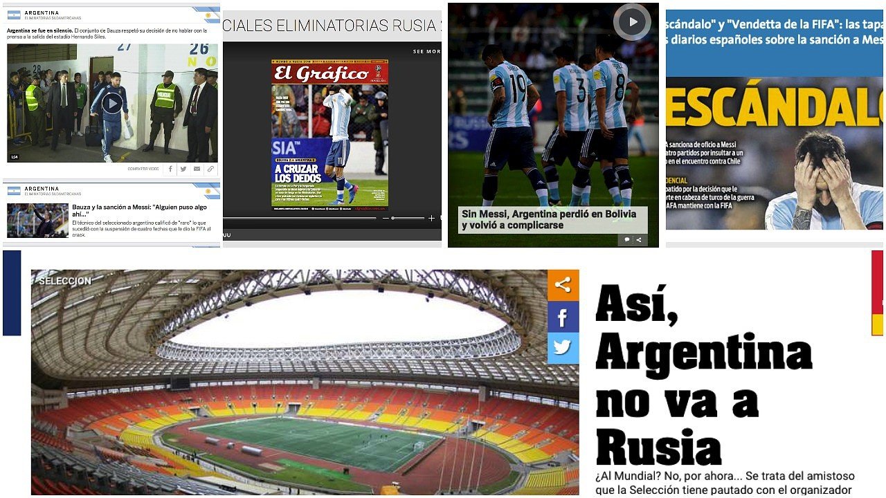 La prensa argentina, preocupada. BeSoccer