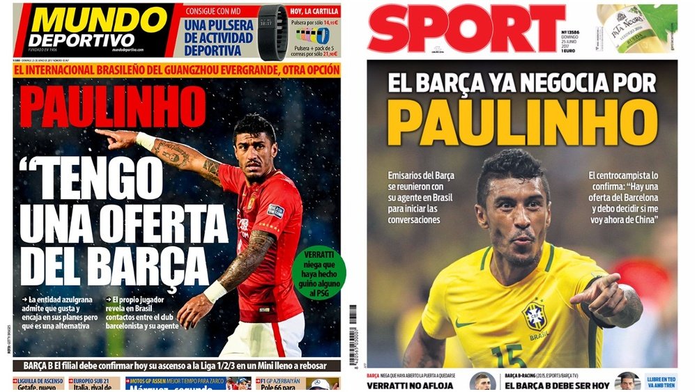 Paulinho recibió una oferta del Barcelona. BeSoccer