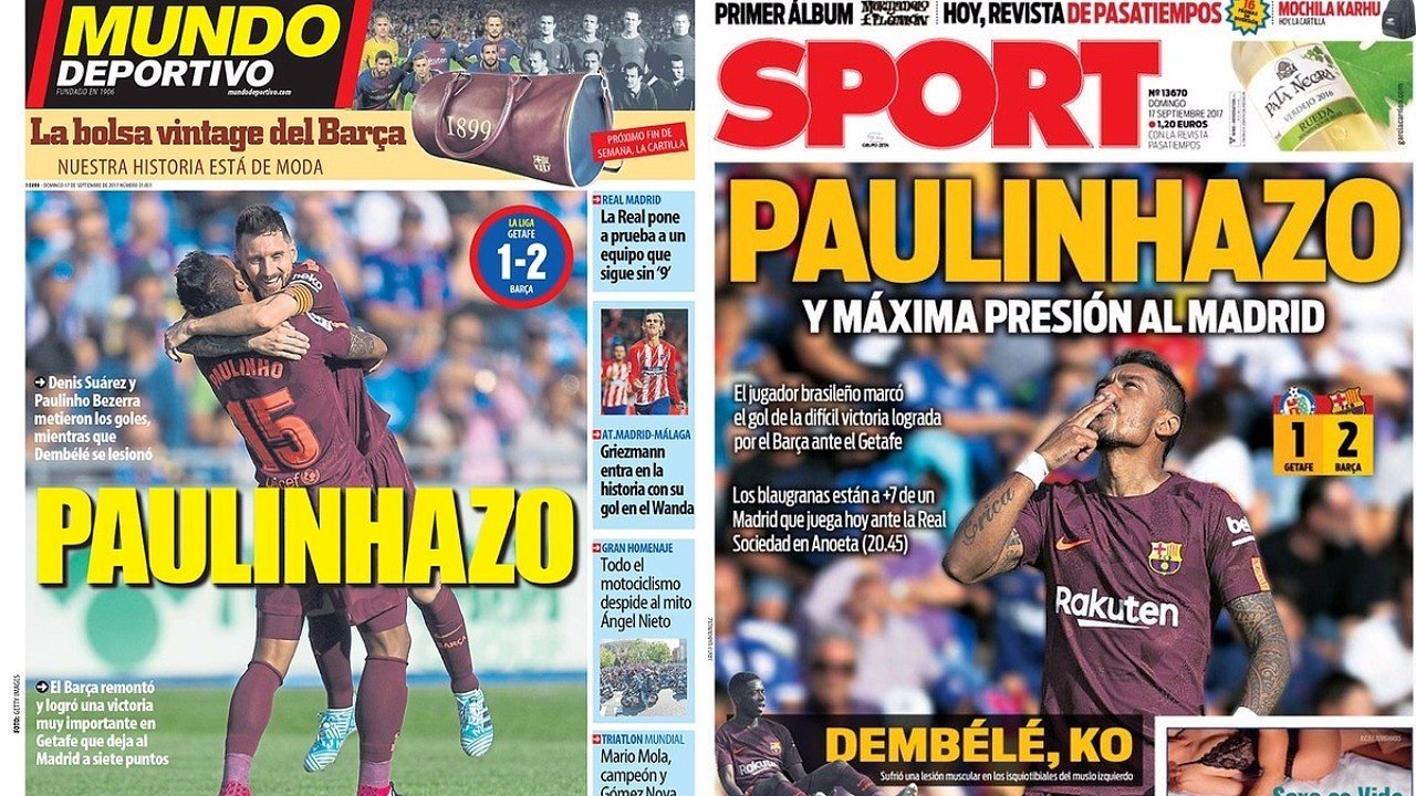 La presse catalane encense Paulinho