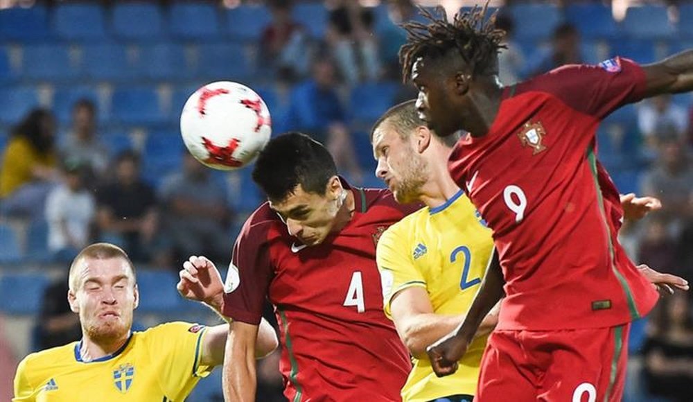 Portugal empatou com a Suécia no último encontro da fase de grupos. Twitter