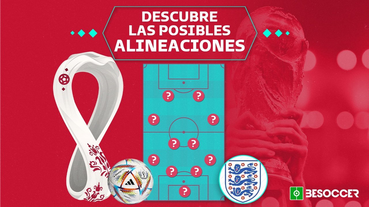 Posible alineación de Inglaterra para el Mundial. BeSoccer