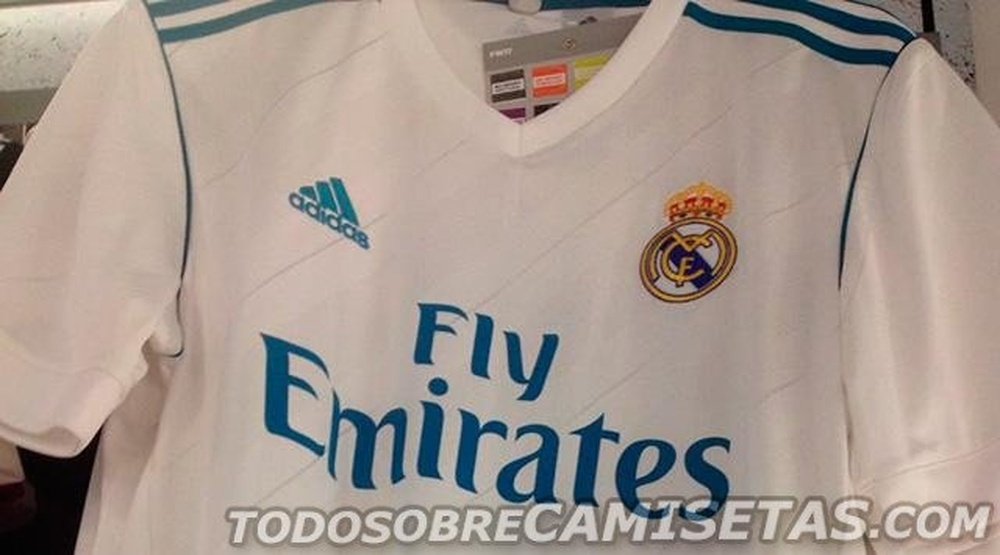 Nova camisa do Real Madrid. Twitter/EleteTSC