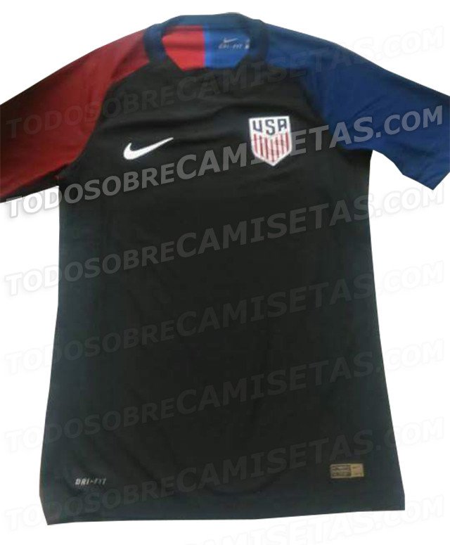 Se la posible camiseta usará EE.UU. en la Copa América