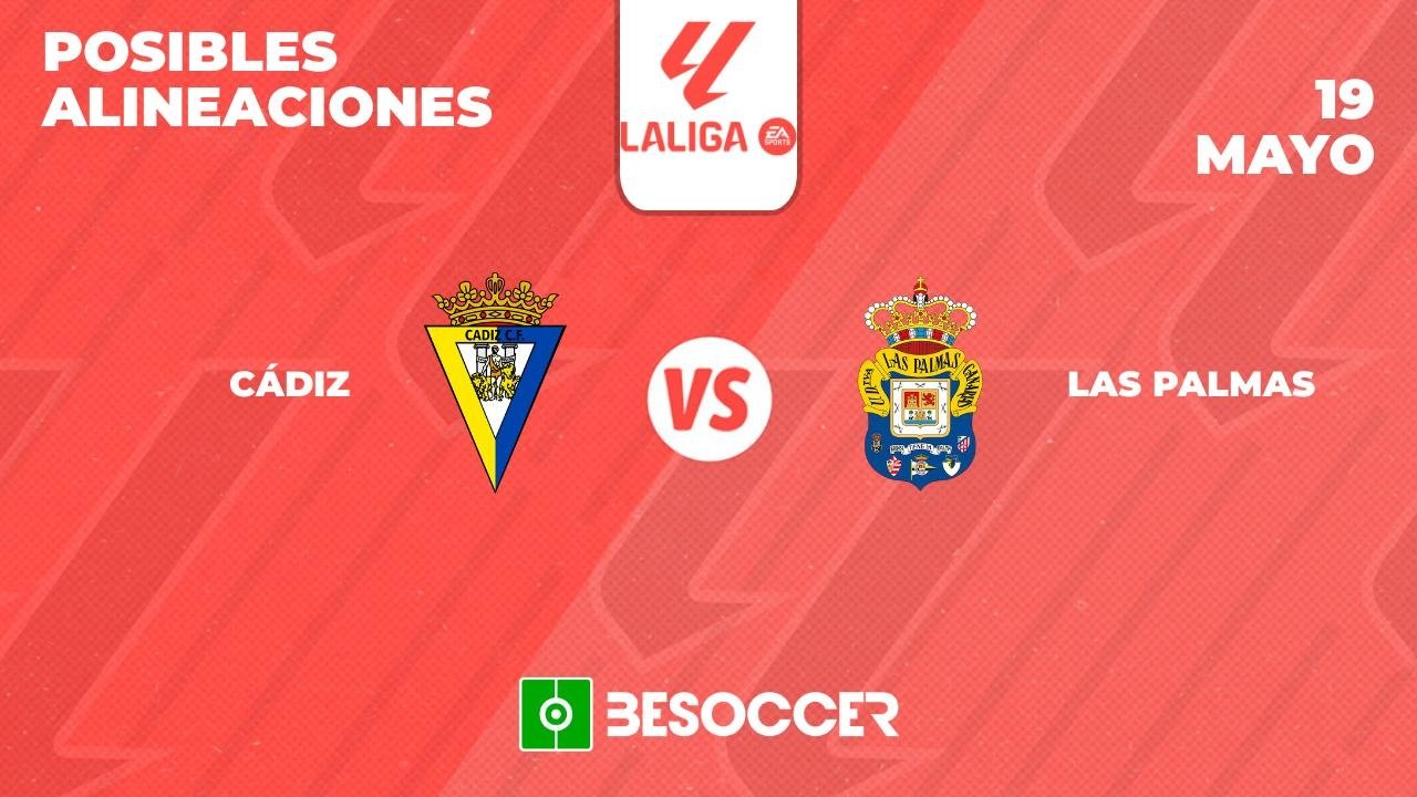 Posibles alineaciones de Cádiz-Las Palmas de la Primera División 2023-24. BeSoccer