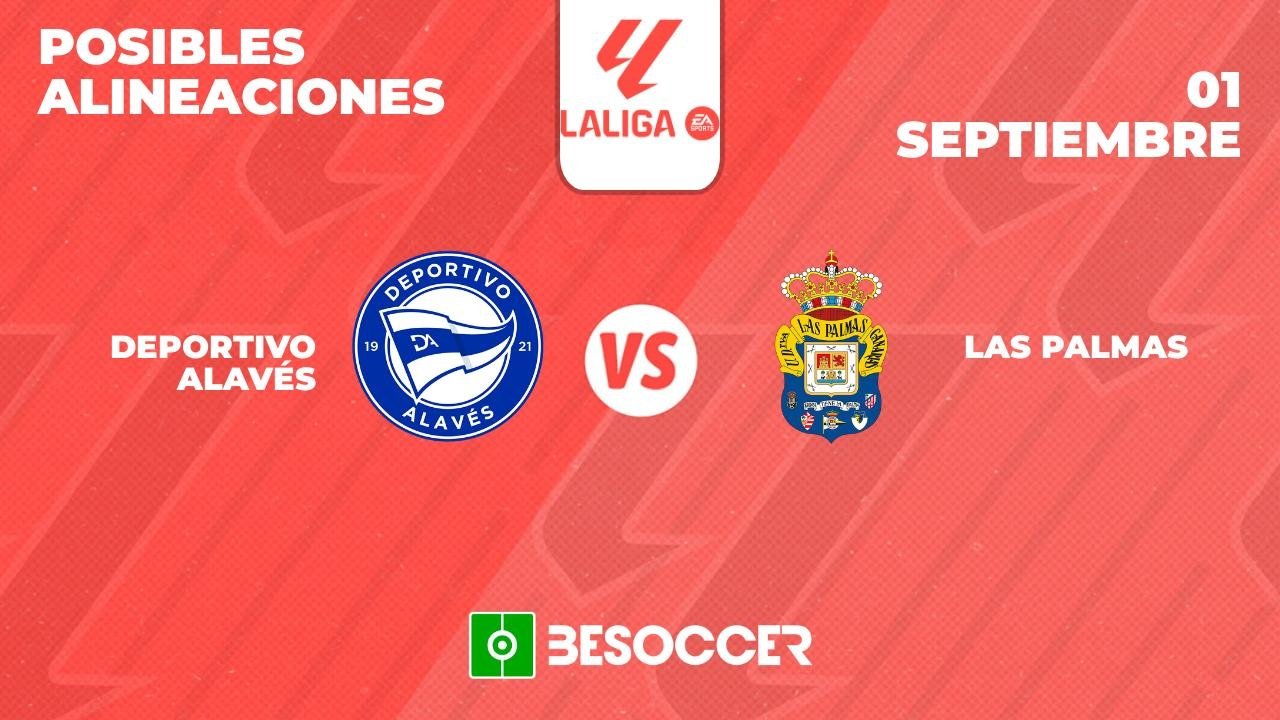 Posibles alineaciones del Alavés-Las Palmas de la Primera División 2024-25. BeSoccer