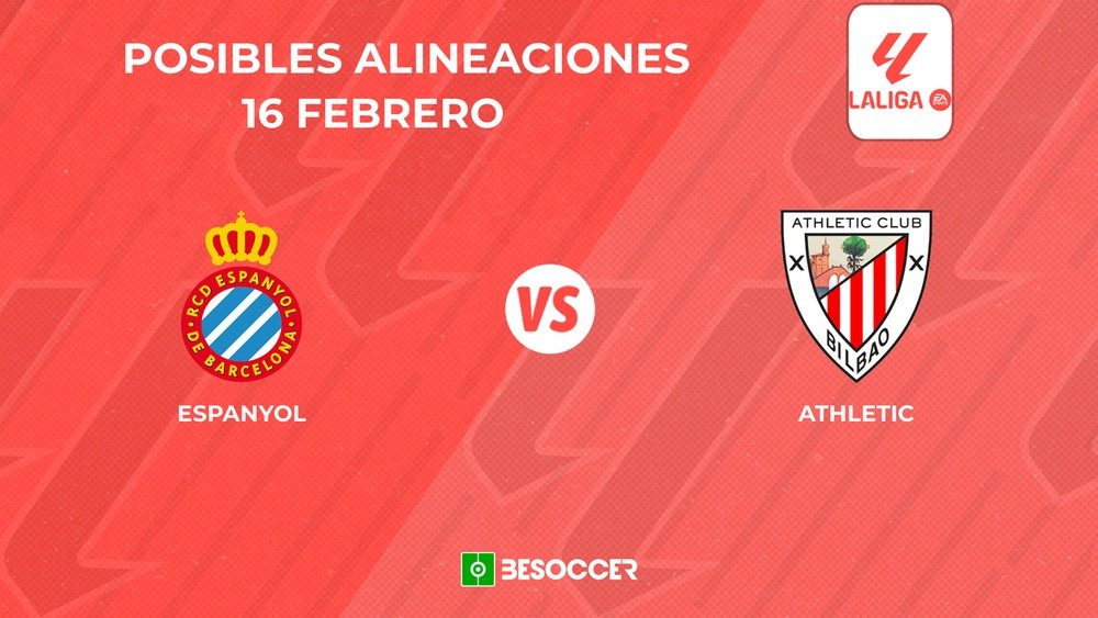 Posibles alineaciones del Espanyol-Athletic. BeSoccer