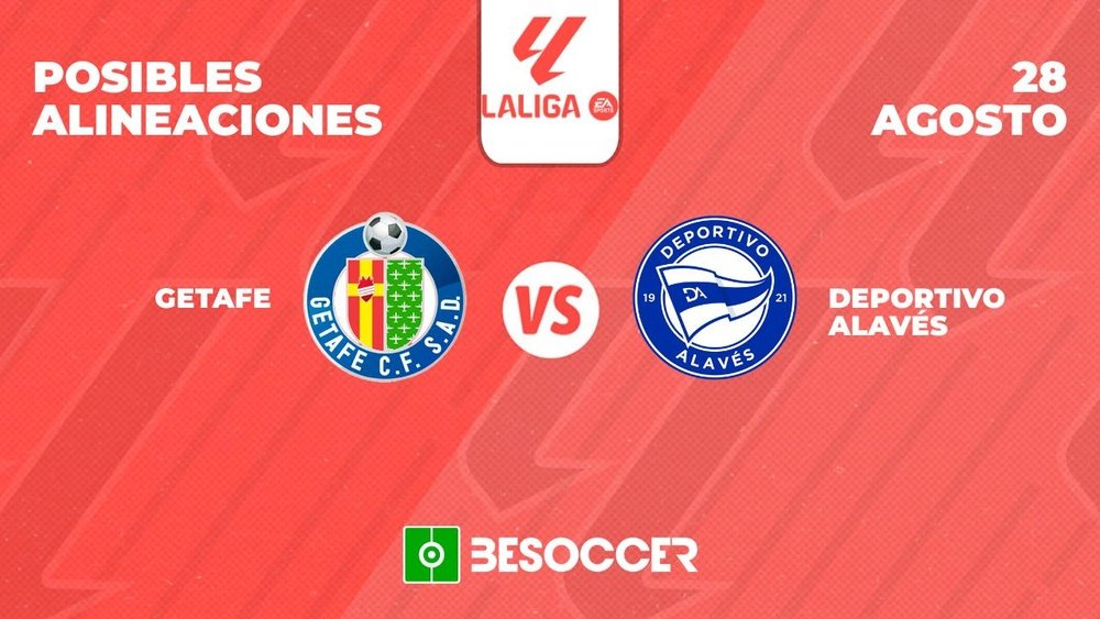 Posibles alineaciones del Getafe-Alavés de la Primera División 2023-24. BeSoccer