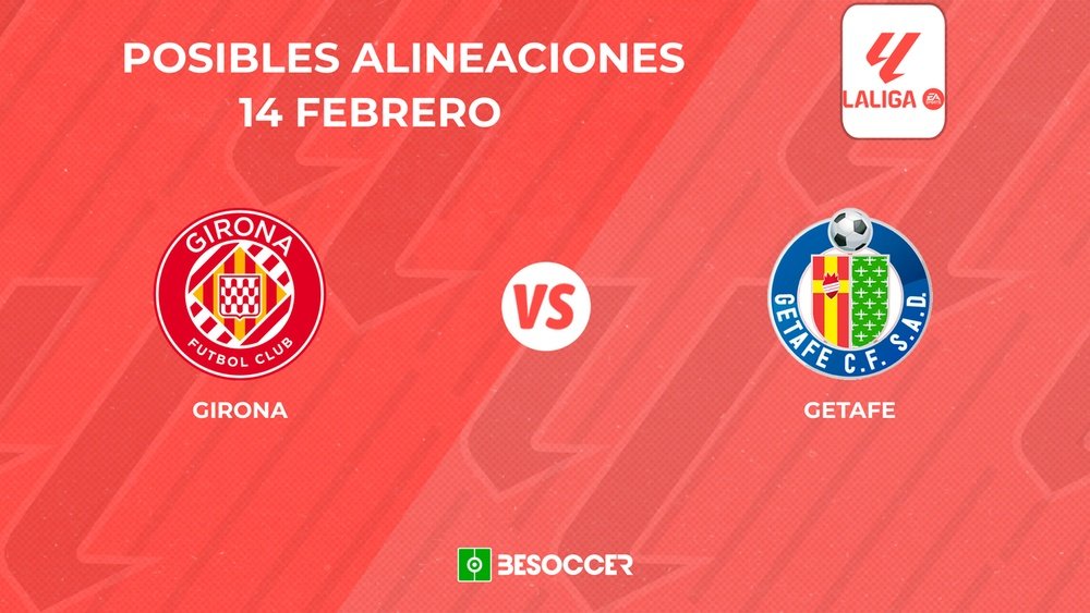 Posibles alineaciones del Girona-Getafe. BeSoccer