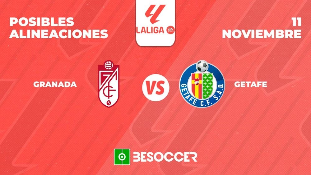 Posibles alineaciones del Granada-Getafe de la Primera División 2023-24. BeSoccer