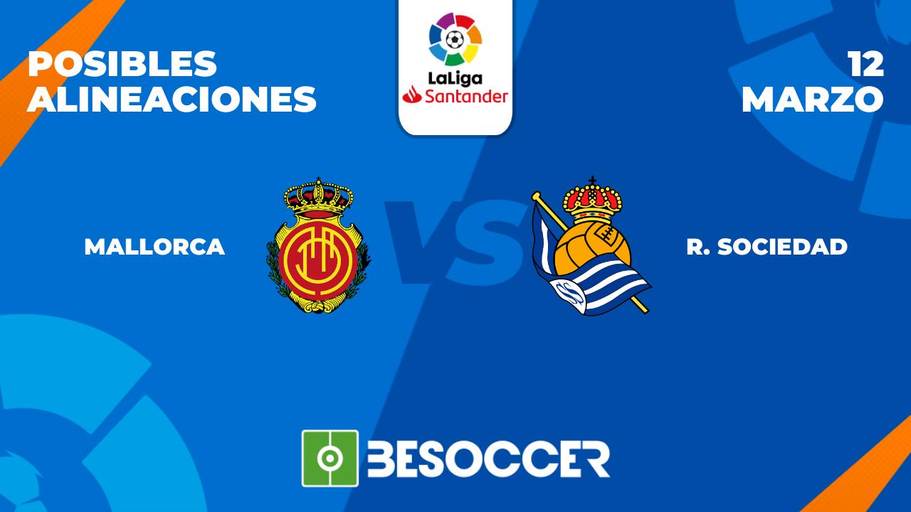 Alineaciones Real Sociedad - Mallorca: Alineación posible de Real