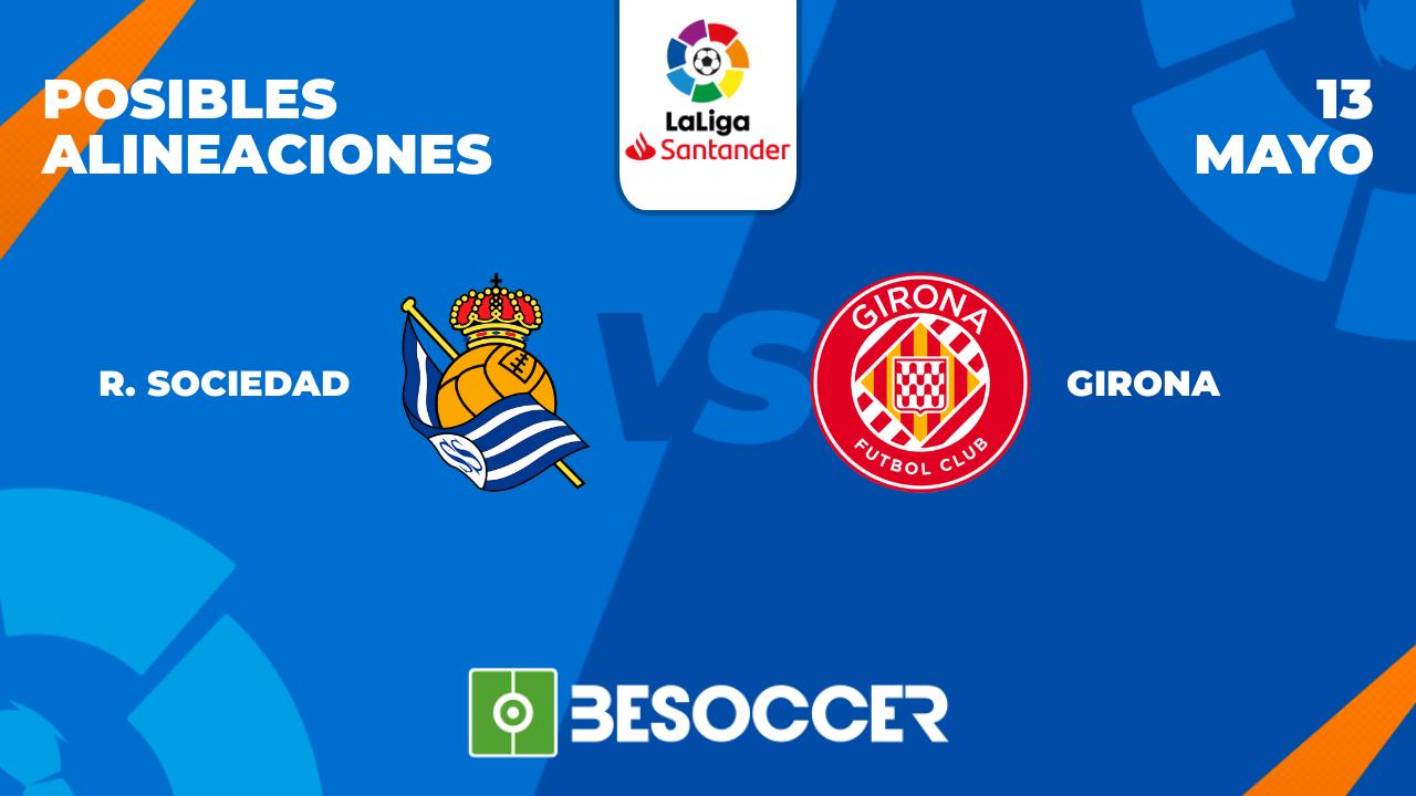 Real sociedad vs girona fc lineups