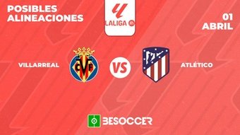 Posibles alineaciones del Villarreal-Atlético de Madrid de la Primera División 2023-24. BeSoccer