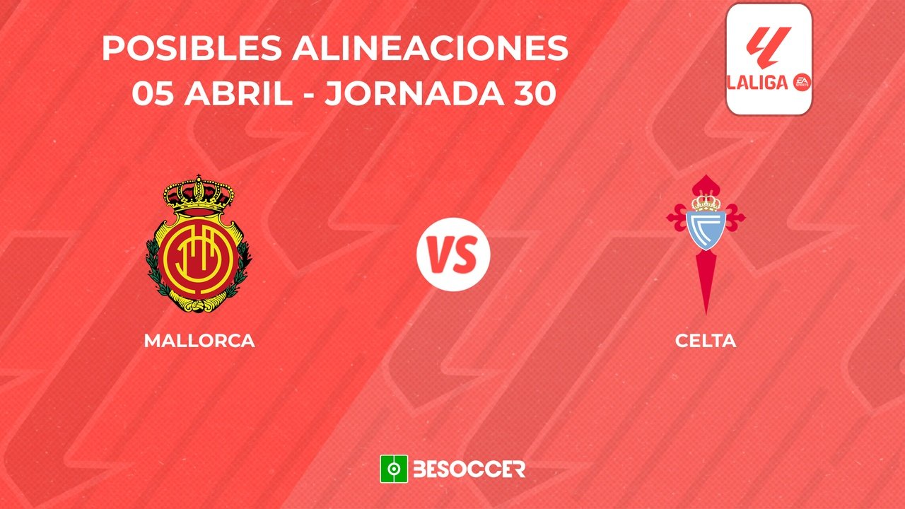 Posibles once del Mallorca vs Celta. BeSoccer