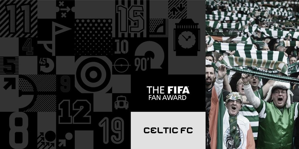 Celtic teve a melhor torcida do ano. FIFA