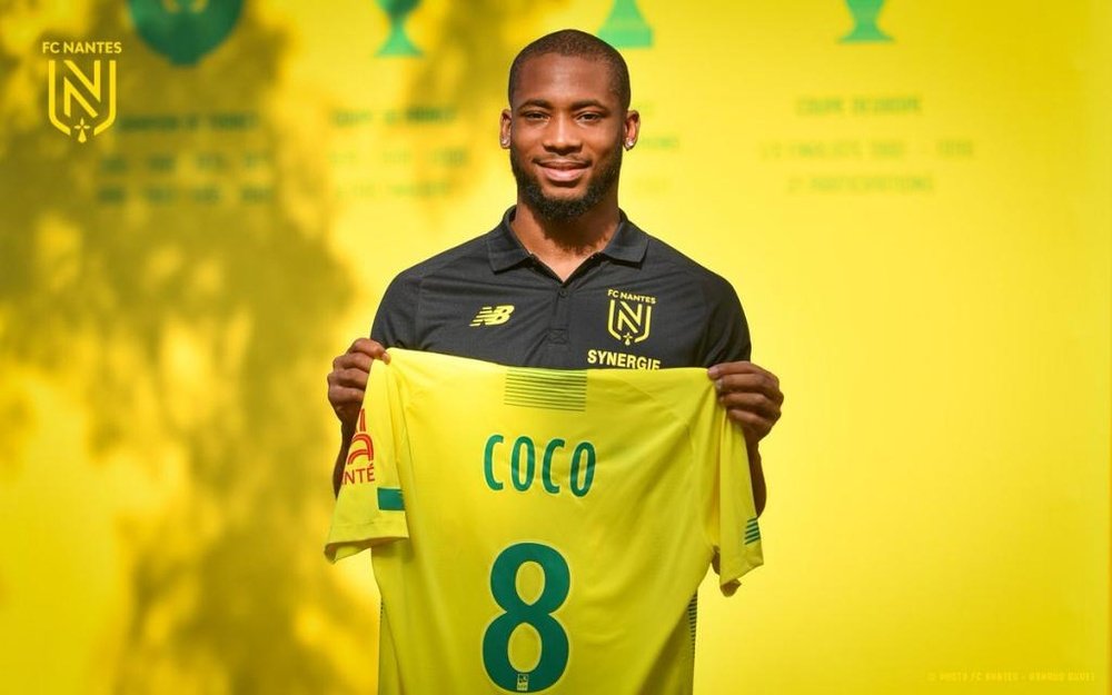 El Nantes causó furor anunciando a Coco. FCNantes