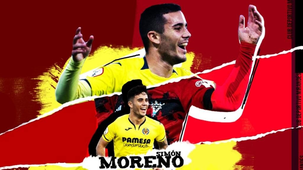El Villarreal y el Mirandés acuerdan la cesión de Simón Moreno