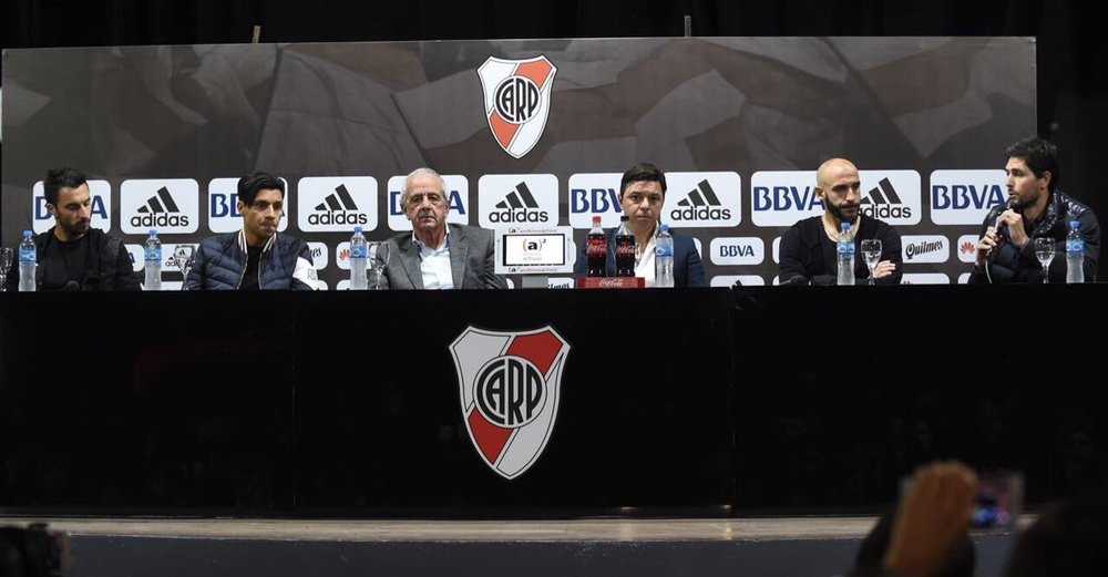 El presidente de River está satisfecho por el balance del año 2017. RiverPlate