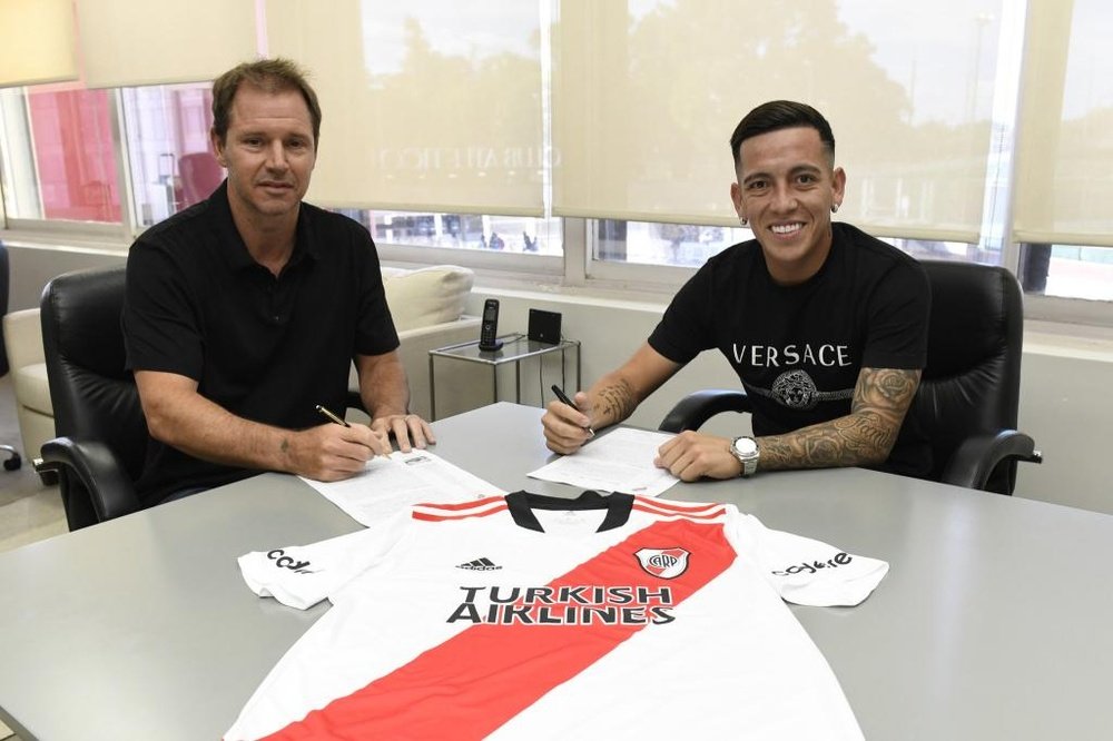 Actualidad del mercado de fichajes a 29 de enero de 2022. Twitter/RiverPlate
