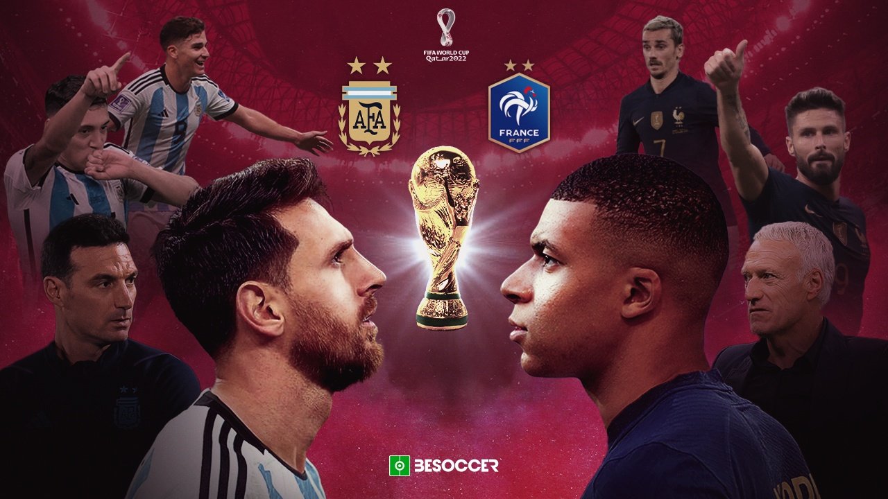 Confira a escalação de Argentina e França para a final do Mundial