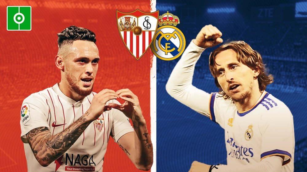 Compos probables : Séville-Real Madrid. BeSoccer