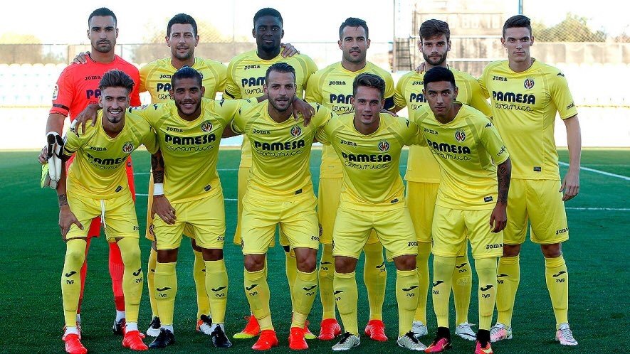 Primer once del Villarreal en la pretemporada 16-17. VillarrealCF