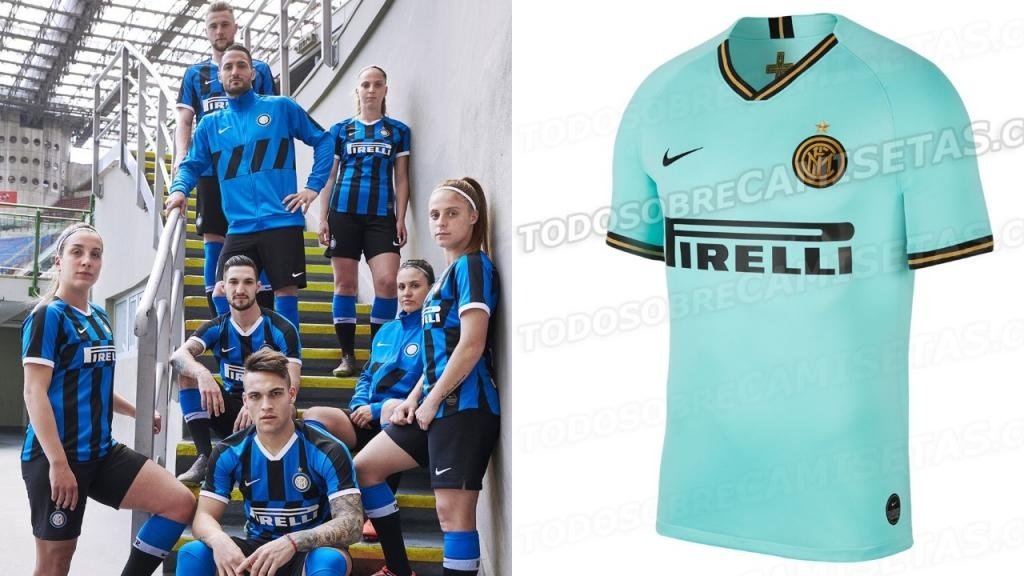 Inter de Milão apresenta seu novo uniforme