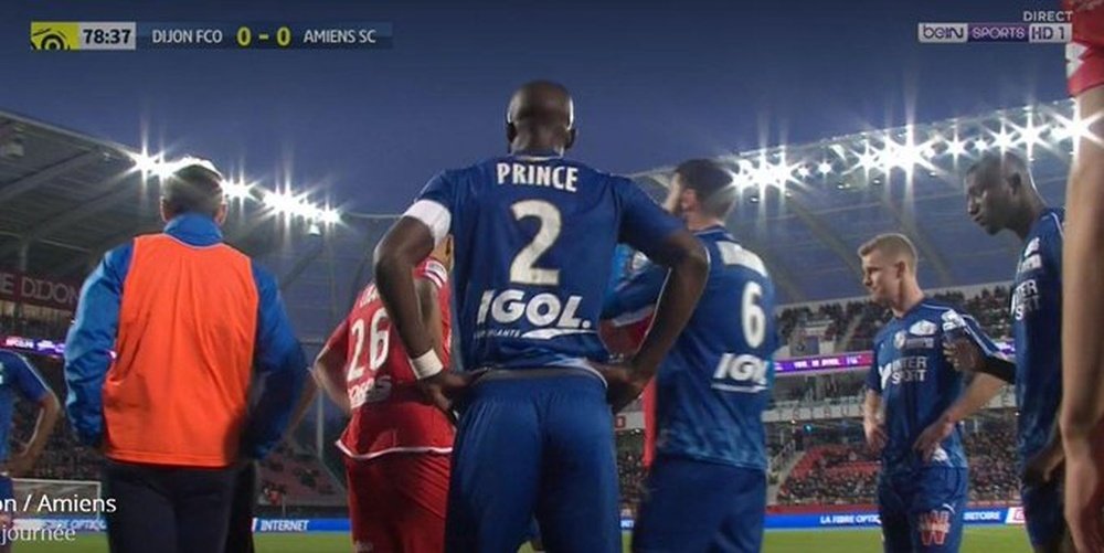 Cánticos racistas en la Ligue 1. Captura/BeINSports