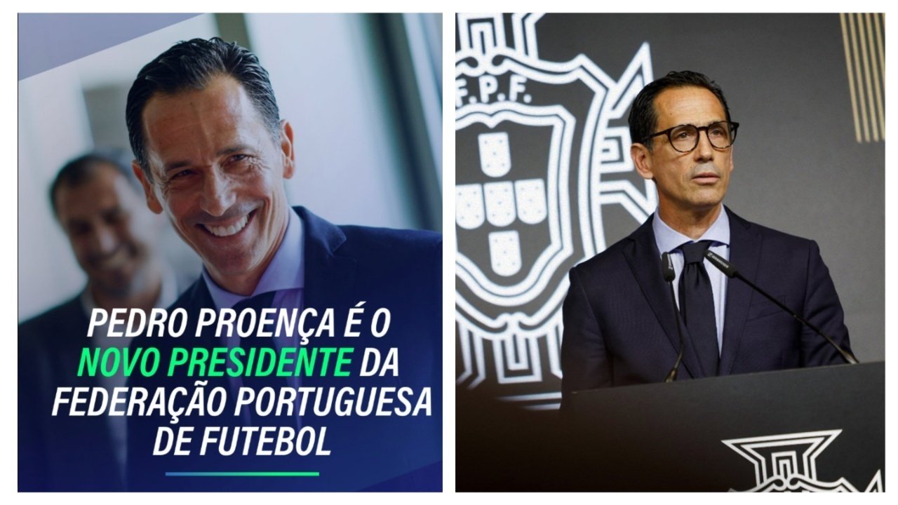 Proença, novo presidente da FPF: "Vamos tornar o futebol português mais forte"