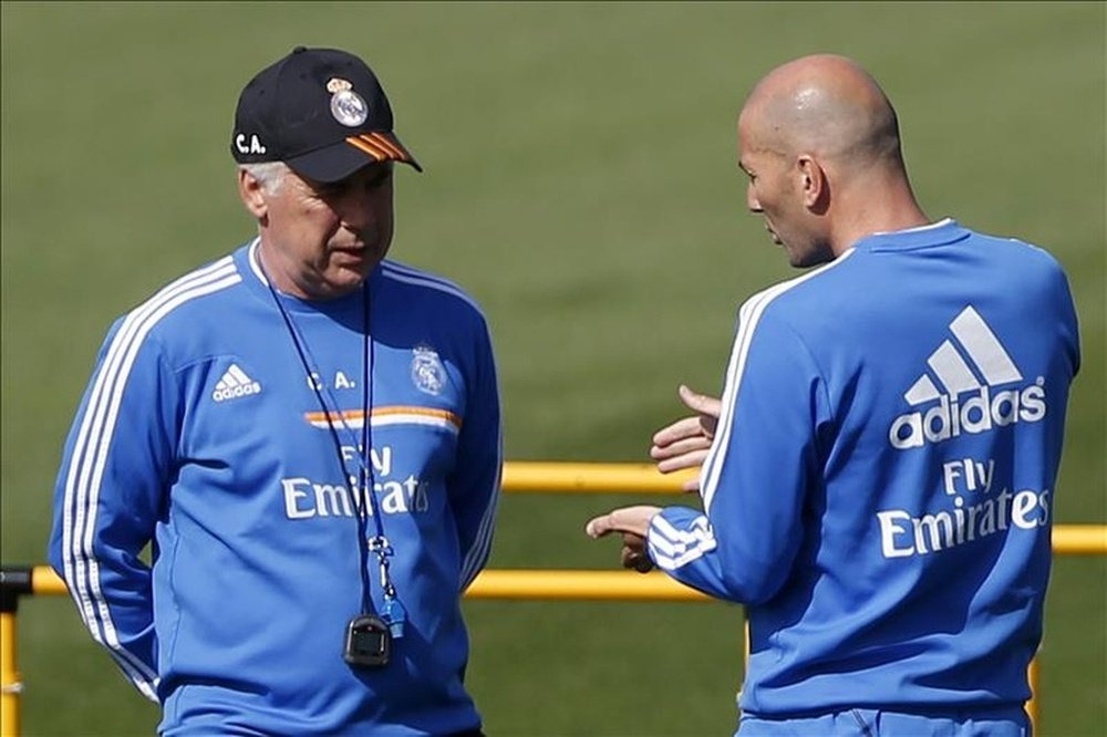 O Madrid de Ancelotti há dois anos e o Real de Zidane hoje não são o mesmo. EFE/Arquivo