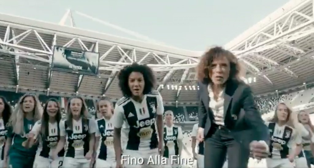 Otra puerta derribada: 39.000 personas en un Juve-Fiore femenino. Captura/JuventusFCWomen