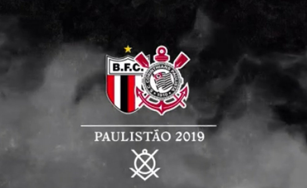 Prováveis escalações de Botafogo-SP e Corinthians. Twitter @Corinthians