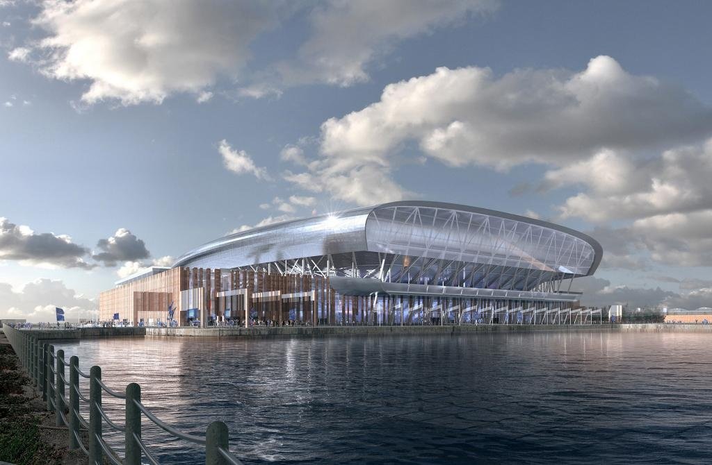 El nuevo estadio del club será espectacular. Twitter/Everton