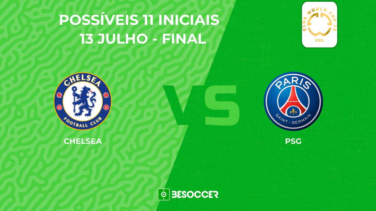 Chelsea - PSG: Veja as prováveis escalações