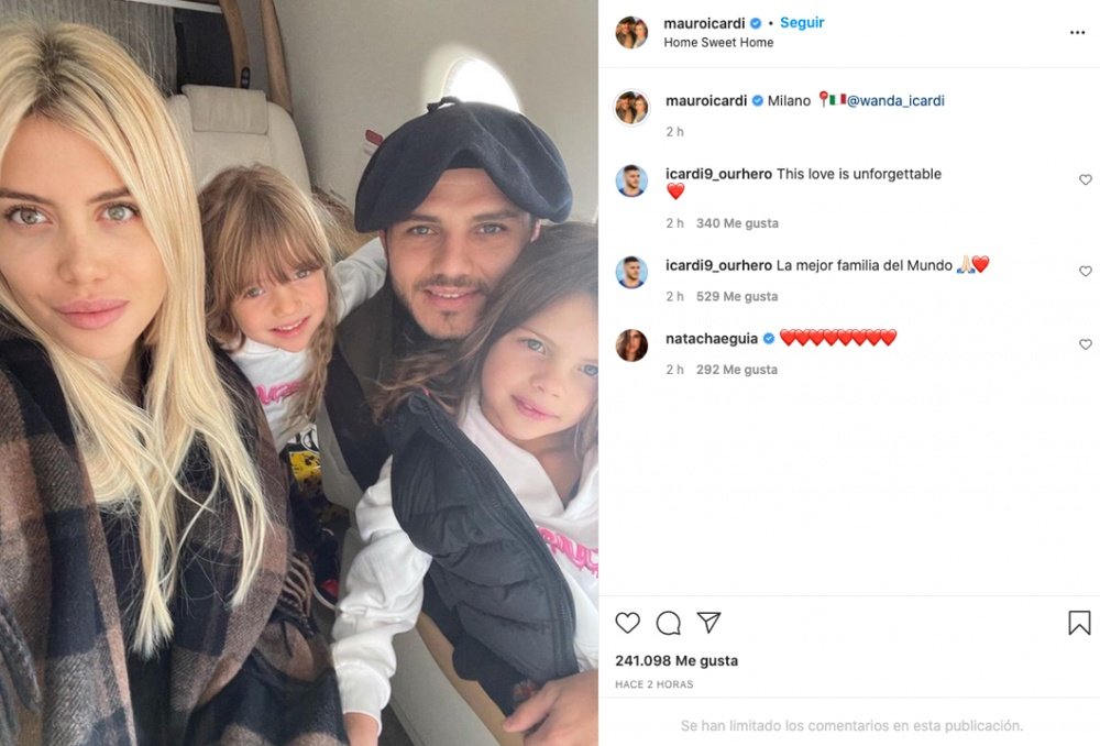 ¿Será esta la reconciliación definitiva para Wanda e Icardi? Instagram