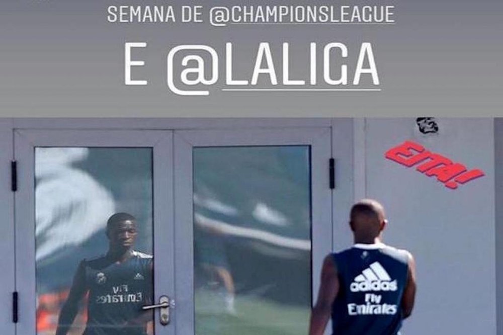 Vinícius espera debutar pronto con el primer equipo. Instagram/viniciusjunior