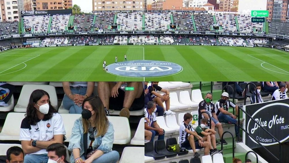 El público, de vuelta en España. Capturas/MovistarLaLiga