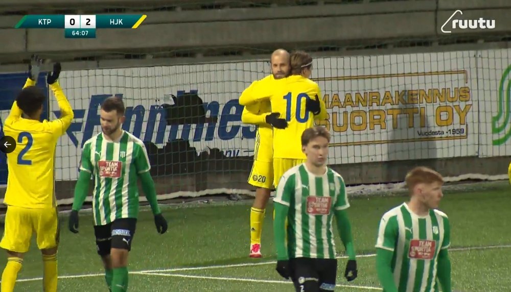 Pukki se reestrenó como goleador en Finlandia ante el equipo que le hizo debutar con 15 años