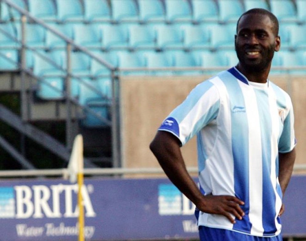 Quincy Owusu Abeyie, ex joueur du Málaga CF. MalagaCF