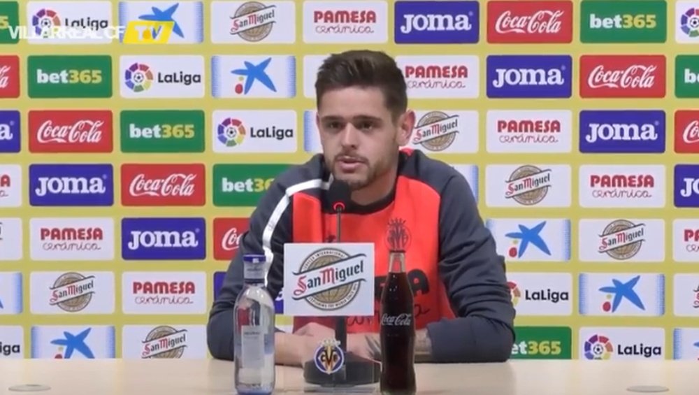 Quintillà, en su etapa en el Villarreal B, habló de la Europa League. VillarrealCF